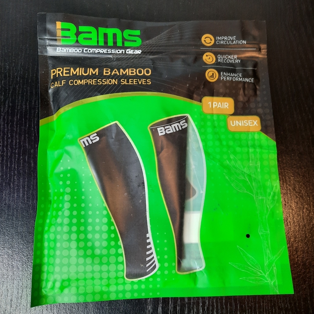 BAMBOO CALF COMPRESSION SLEEVES